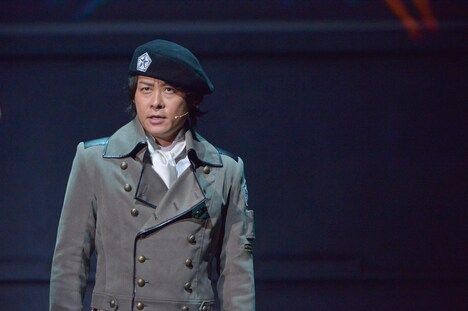 「舞台『銀河英雄伝説 星々の軌跡』」より、河村隆一演じるヤン・ウェンリー。(c)キティエンターテインメント（撮影：引地信彦）