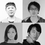 左上から時計回りに小畑次郎、浦川拓海、東谷英人、中村美貴。