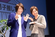 鈴木拡樹(左)と椎名鯛造(右)。