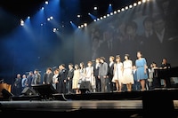 ミュージカル「レ・ミゼラブル」の製作発表記者会見より。