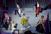 「ミュージカル『刀剣乱舞』 ～三百年の子守唄～」の様子。