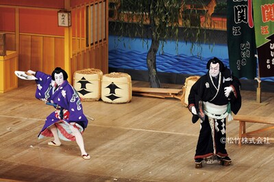 CS衛星劇場「双蝶々曲輪日記～角力場」より。