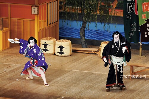 CS衛星劇場「双蝶々曲輪日記～角力場」より。