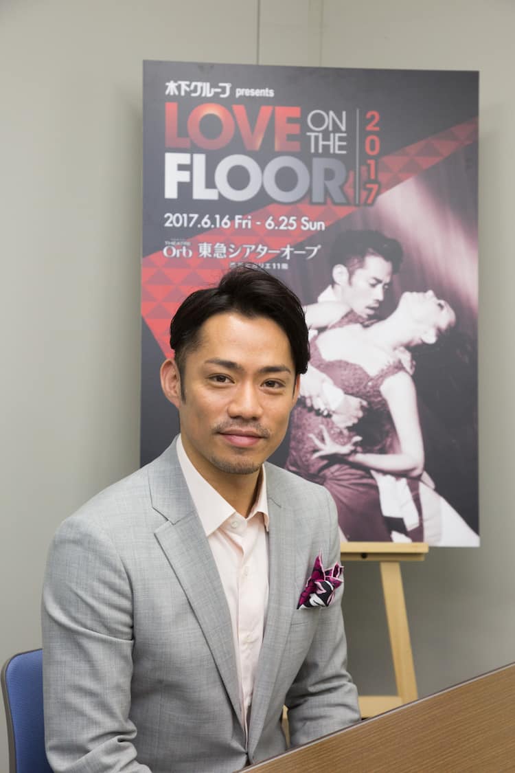 高橋大輔 Love On The Floor 前作では 試合の顔に戻っていた ステージナタリー