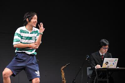 山縣太一×大谷能生のライン京急、約3年半ぶりの「新作実演販売」