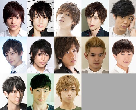 舞台「夢王国と眠れる100人の王子様 ～Prince Theater～」の出演者。