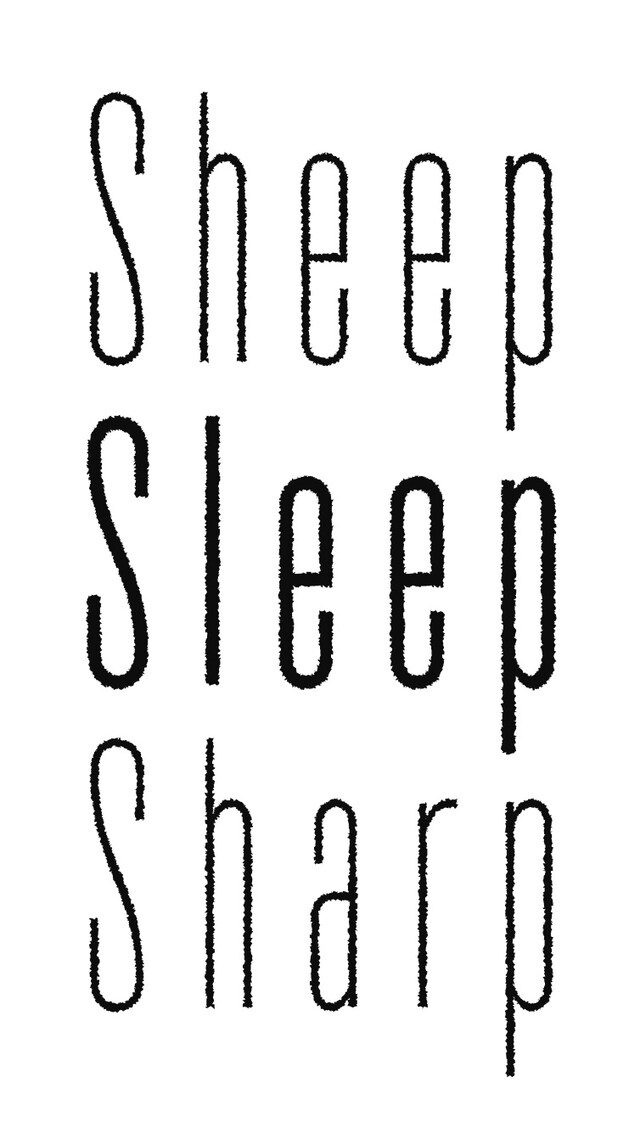 マームとジプシー「sheep sleep sharp」ビジュアル