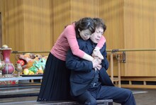 劇団四季 ミュージカル「オペラ座の怪人」稽古の様子。