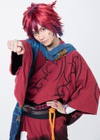 良知真次演じる坂本龍馬。