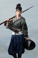 白又敦演じる木下藤吉郎。