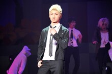 「スーパーダンガンロンパ2 THE STAGE～さよなら絶望学園～2017」ゲネプロより、植田圭輔演じる九頭龍冬彦。