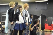 ブロードウェイミュージカル「きみはいい人、チャーリー・ブラウン」公開稽古より。