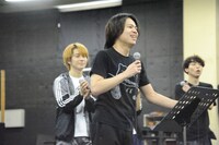 ブロードウェイミュージカル「きみはいい人、チャーリー・ブラウン」公開稽古より。