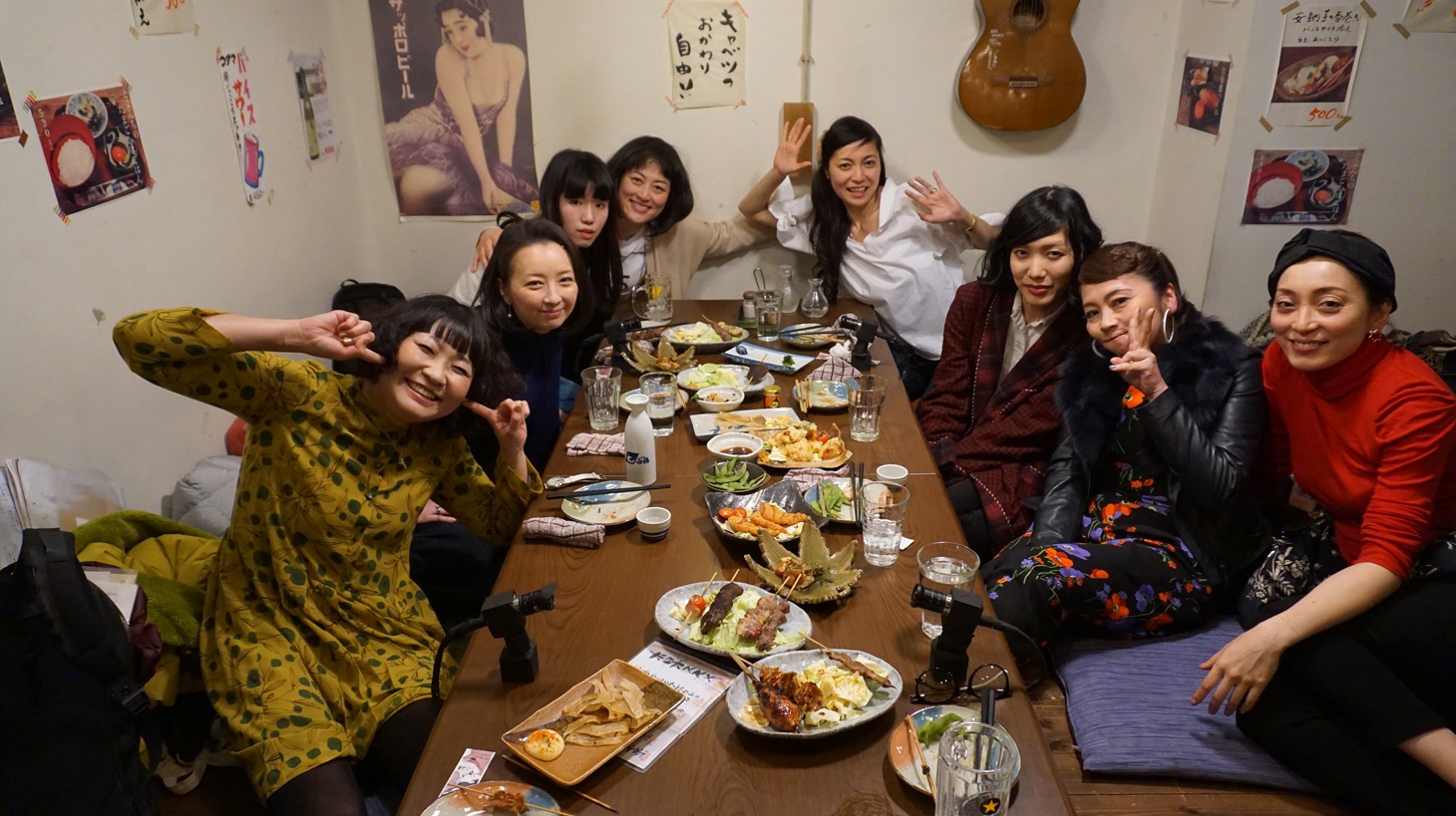 BSスカパー！「『演劇人は、夜な夜な、下北の街で呑み明かす…』第十一夜」より。