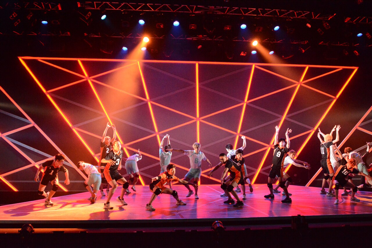 「ハイパープロジェクション演劇『ハイキュー!!』“勝者と敗者”」ゲネプロより。