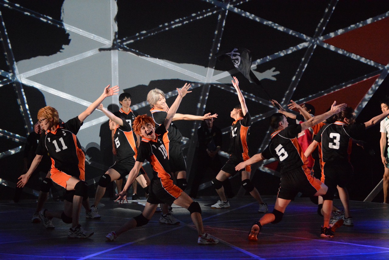 「ハイパープロジェクション演劇『ハイキュー!!』“勝者と敗者”」ゲネプロより。