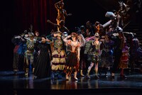 劇団四季 ミュージカル「オペラ座の怪人」横浜公演最終通し舞台稽古より。