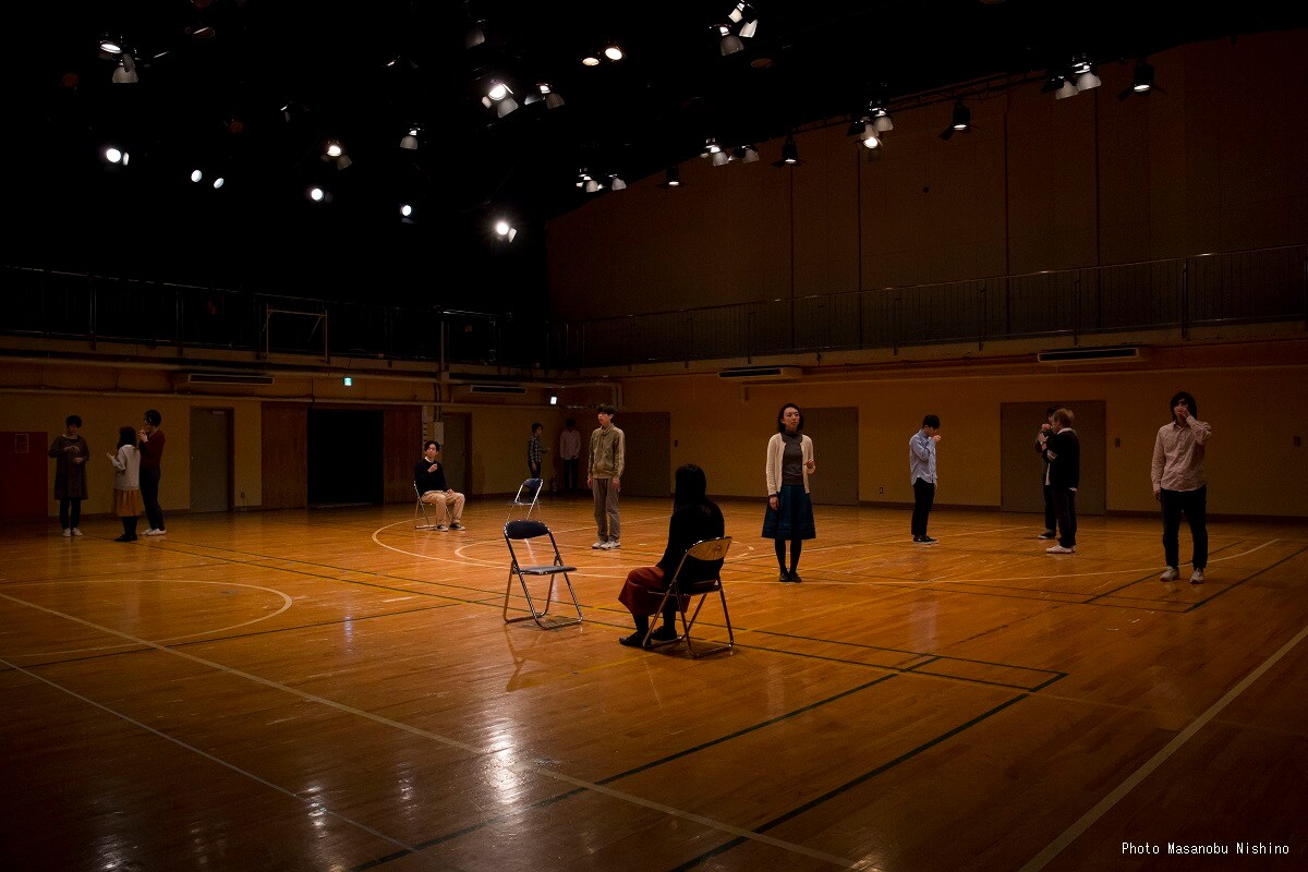 秋の本公演に向けた新作も、マレビトの会「福島を上演する」試演会が本日実施