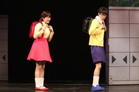 舞台版「ドラえもん のび太とアニマル惑星（プラネット）」プレスコールより。（撮影：田中亜紀）