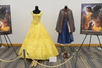 映画「美女と野獣」で実際に着用された衣装。