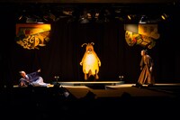 「舞台 増田こうすけ劇場 ギャグマンガ日和 ～奥の細道、地獄のランウェイ編～」ゲネプロより。