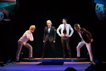 「舞台 増田こうすけ劇場 ギャグマンガ日和 ～奥の細道、地獄のランウェイ編～」ゲネプロより。