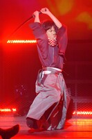 舞台「ちるらん 新撰組鎮魂歌」ゲネプロより、岩岡徹（Da-iCE）演じる沖田総司。