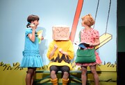 ブロードウェイミュージカル「きみはいい人、チャーリー・ブラウン」ゲネプロより。