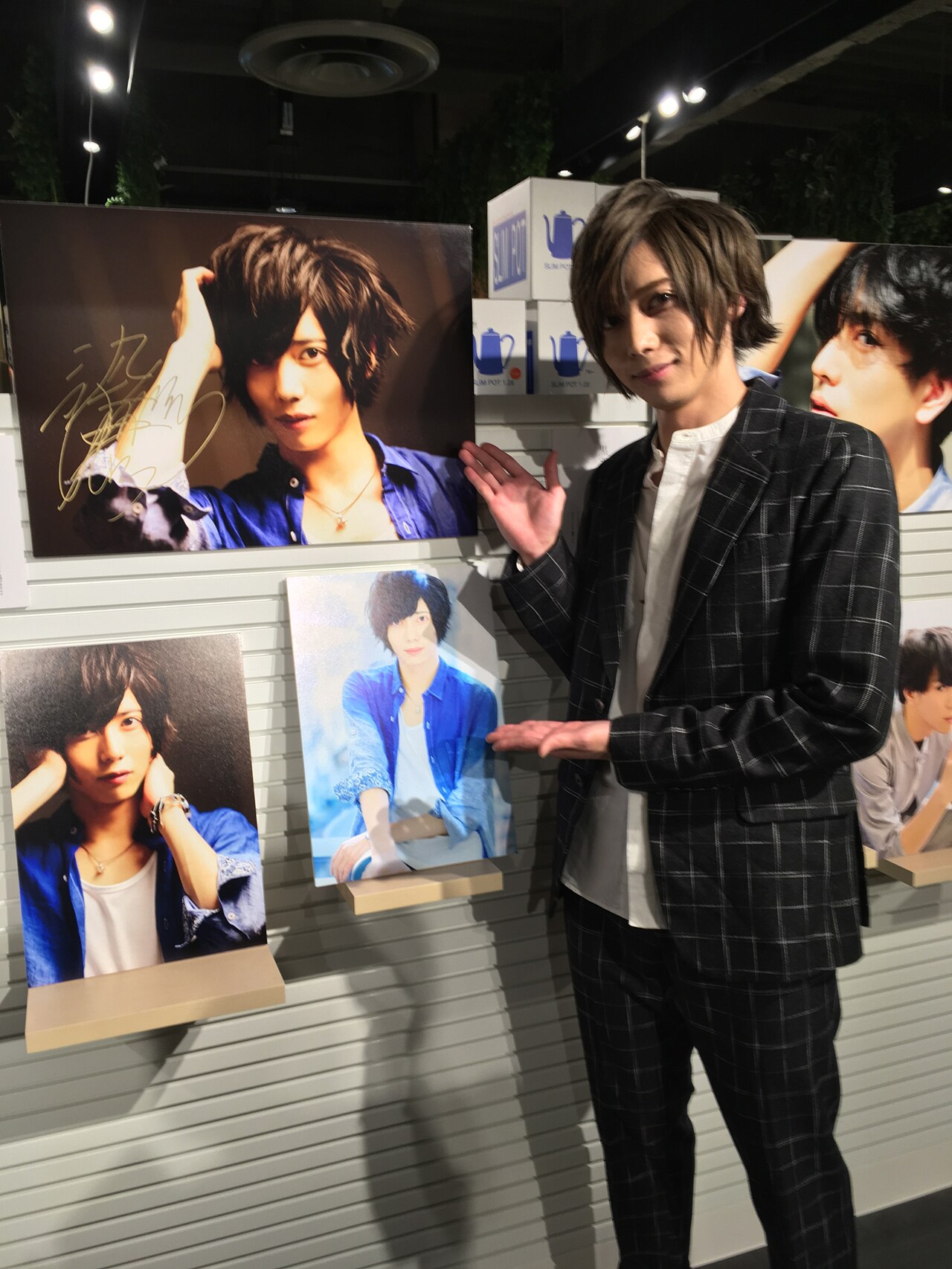 「舞台男子」写真展、おーちようこが染谷俊之＆山本一慶を公開取材