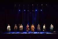 「里見八犬伝」公開抜き稽古より。（撮影：阿部章仁）