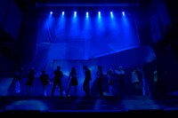 「舞台『PERSONA3 the Weird Masquerade』第4弾「藍の誓約」」男性主人公回より。（撮影：鏡田伸幸）