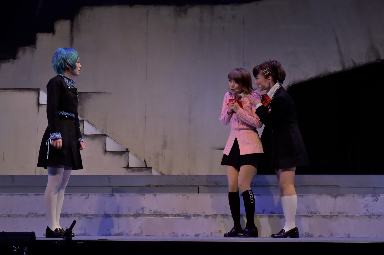 「舞台『PERSONA3 the Weird Masquerade』第4弾「藍の誓約」」女性主人公回より。（撮影：鏡田伸幸）