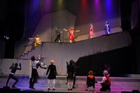 「舞台『PERSONA3 the Weird Masquerade』第4弾「藍の誓約」」女性主人公回より。（撮影：鏡田伸幸）