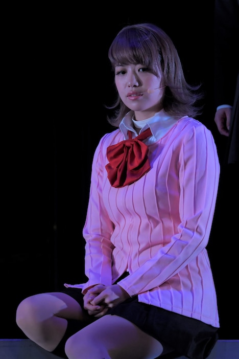 富田麻帆演じる岳羽ゆかり。（撮影：鏡田伸幸）