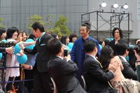 「劇団☆新感線『髑髏城の七人』 Season鳥」製作発表記者会見より。