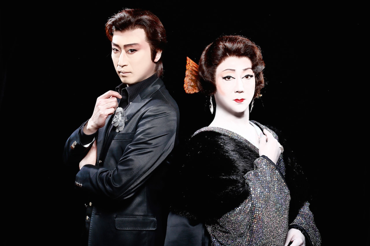 雪之丞の帯に輝く金の蜥蜴、花形新派公演「黒蜥蜴」のビジュアル公開