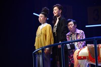 パルコ・プロデュース「サクラパパオー」公開舞台稽古より。