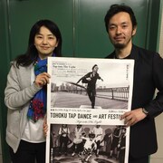 左から石垣のりこ、熊谷和徳。