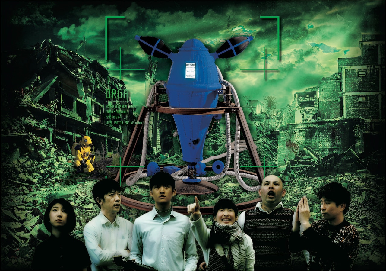 ヤノベケンジの巨大作品が舞台美術に！オムニバス演劇「10万年の寝言」