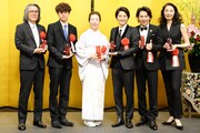 菊田一夫演劇賞授賞式、麻実れい、中川晃教、小池徹平ら喜びを語る