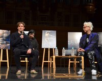 左からセルゲイ・ポルーニン、箭内道彦。（撮影：坂田正樹）