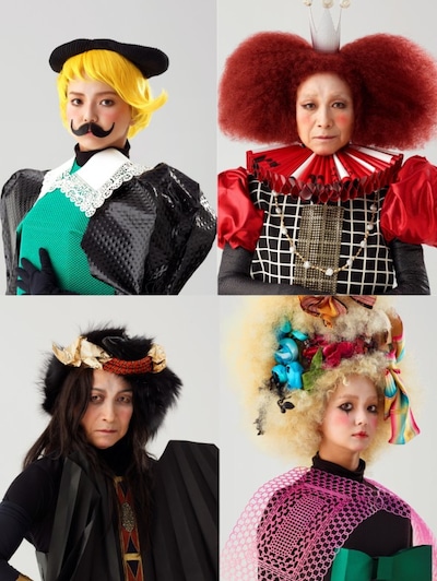 多部未華子演じるオーランドー、小日向文世演じるエリザベス女王。