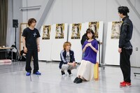 舞台「黒薔薇アリス」公開稽古より。