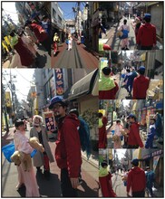 劇団子供鉅人ヨーロッパツアーの様子。