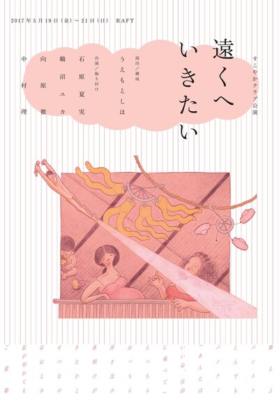 すこやかクラブ「遠くへいきたい」チラシ表