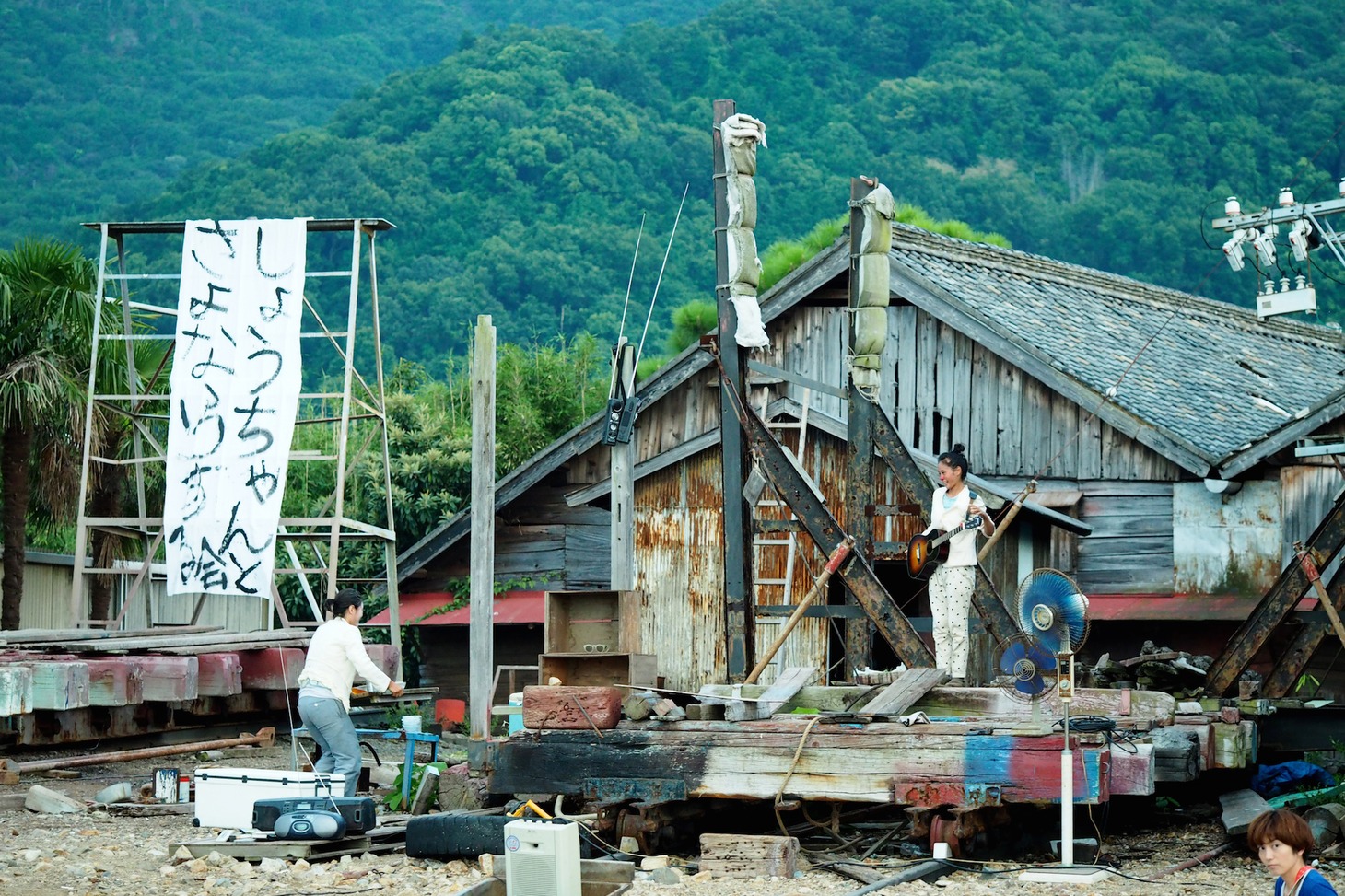 大部のできごと「とうちゃんとしょうちゃんの猫文学」より。