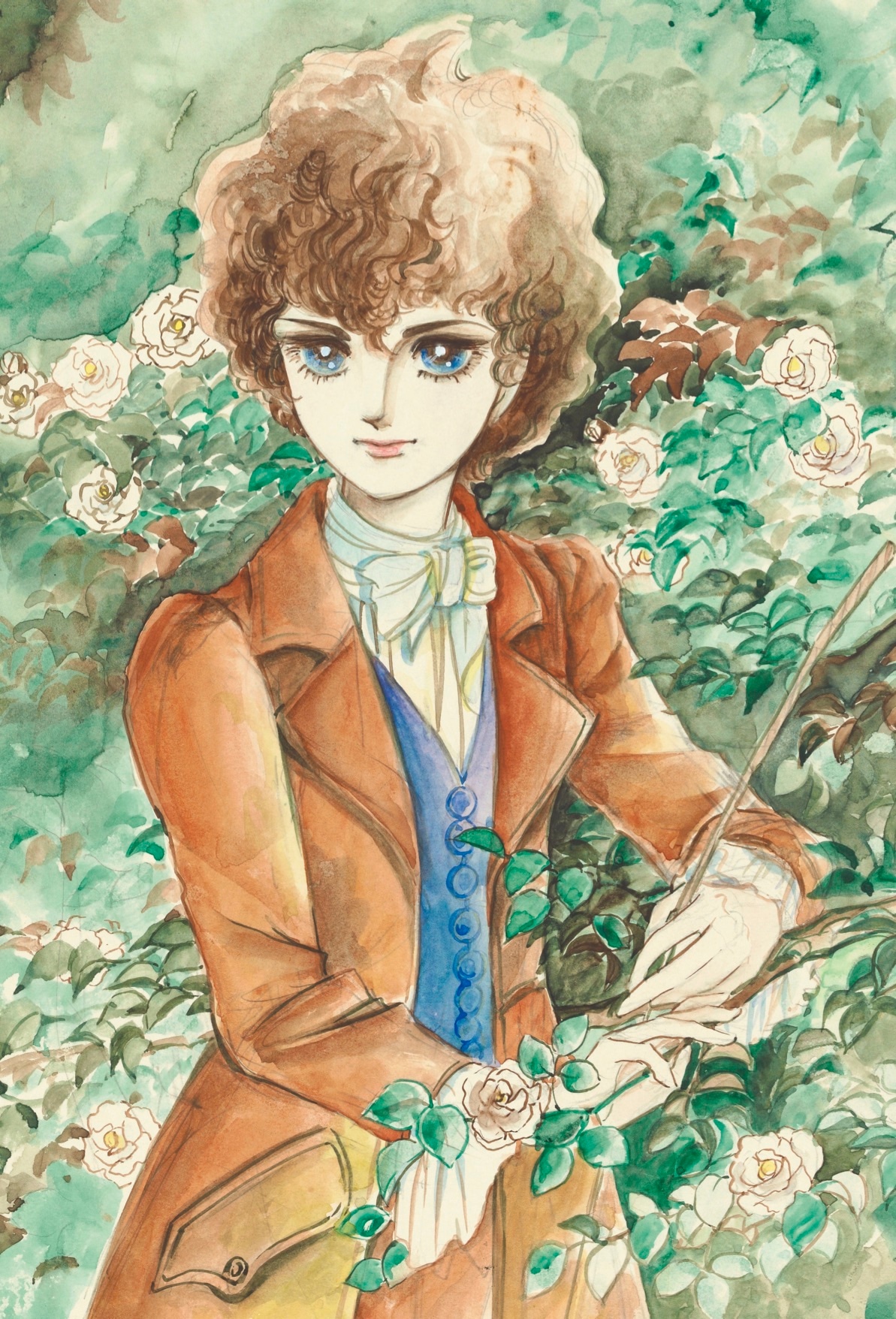 「ポーの一族」イラスト (c)萩尾望都／小学館