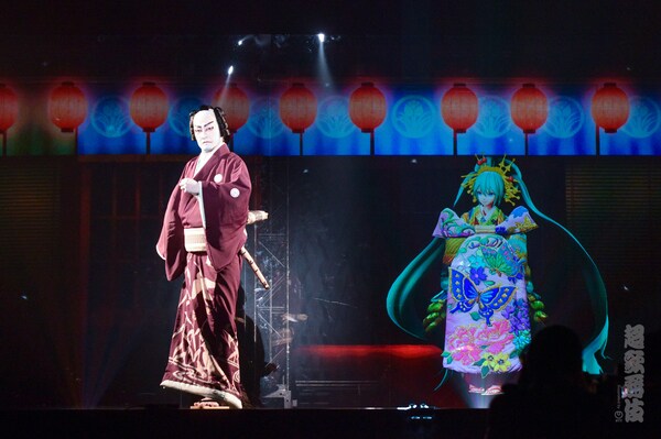 「超歌舞伎『花街詞合鏡（くるわことばあわせかがみ）』」より。