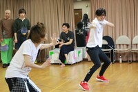 「厨病激発ボーイ」稽古より。