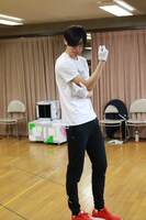 「厨病激発ボーイ」稽古より。中村和博役の有澤樟太郎。